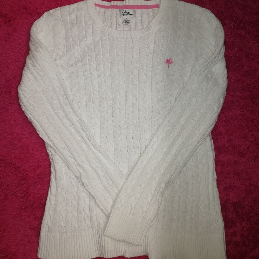 Lilly Pulitzer Cable Knit Sweater